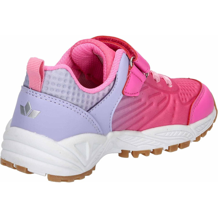 Дитячі спортивні зала-турнірні кросівки Lico Refugio (26 EU, рожево-лілові)