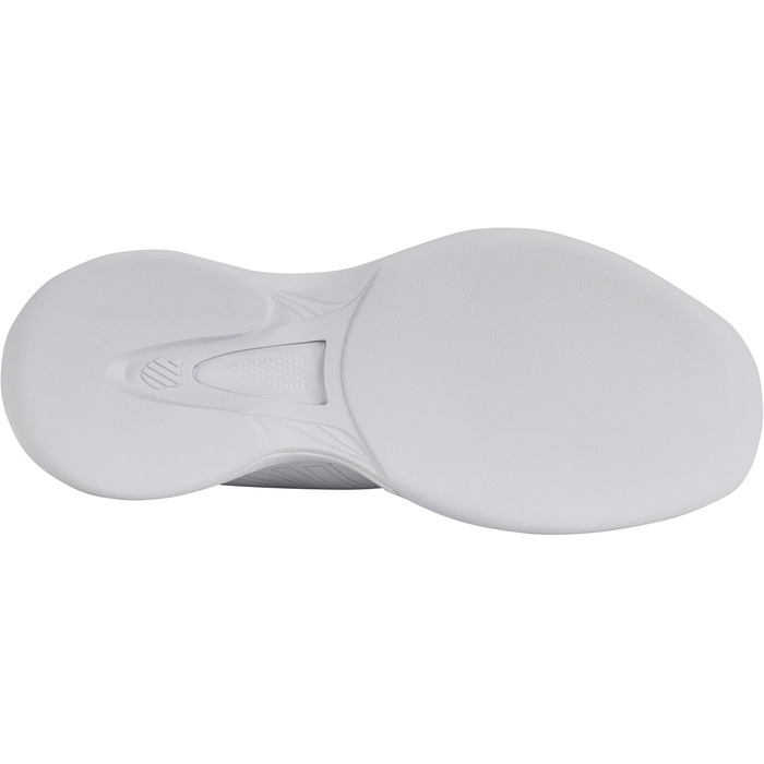 Кросівки для тенісу K-Swiss Court Express Carpet - унісекс, білі, персикові, розмір 33.5 EU