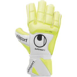 Воротарські рукавички Uhlsport Pure Alliance Supersoft для чоловіків, розмір 10, білі/жовті/чорні