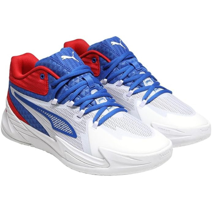 Кросівки баскетбольні PUMA Dagger (39 EU, White Mountain Blue For All Time Red)