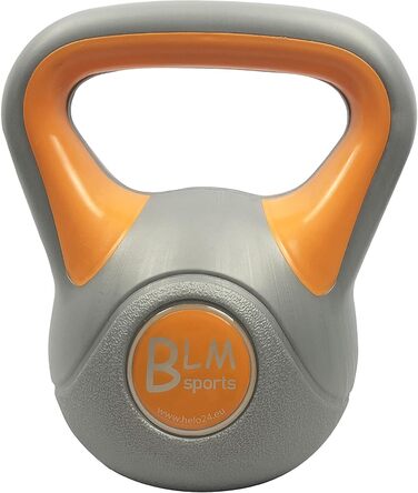 Гиря Kettlebell з пластику, 2-20 кг, для фітнесу