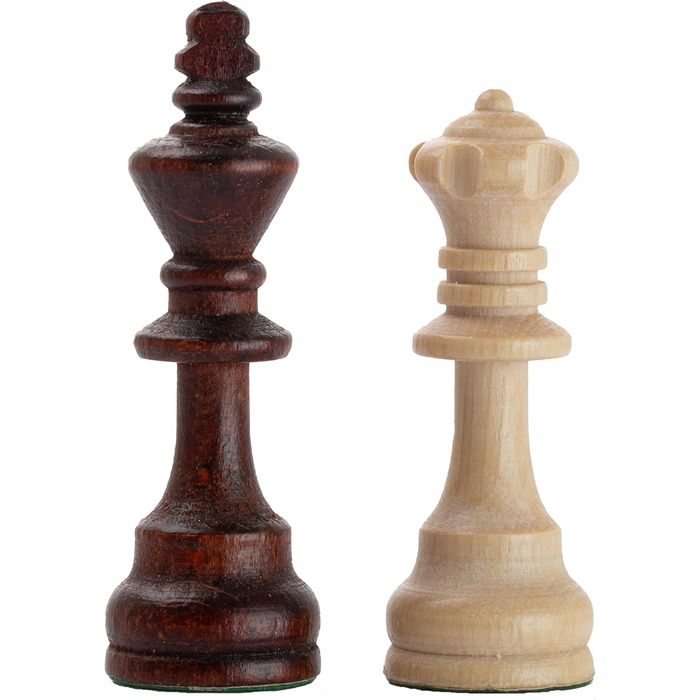 Набір шаховий турнірний Großartig NO.6 | Master Of Chess | Шахове поле 54x54 см з горіха та ясену | Набір шахів Staunton з дерева, преміум-якість
