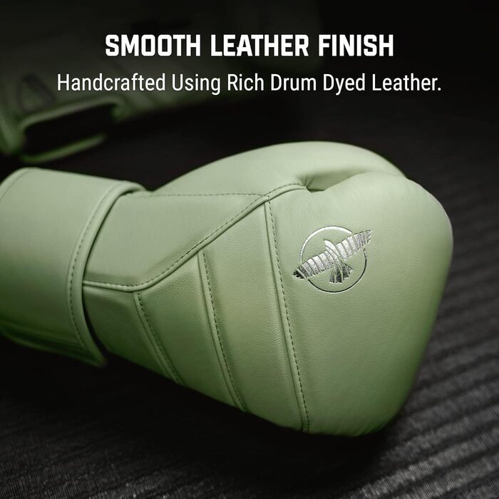 Боксерські рукавички Hayabusa T3 Kanpeki, 16oz, колір Літнє Мохове Зелене