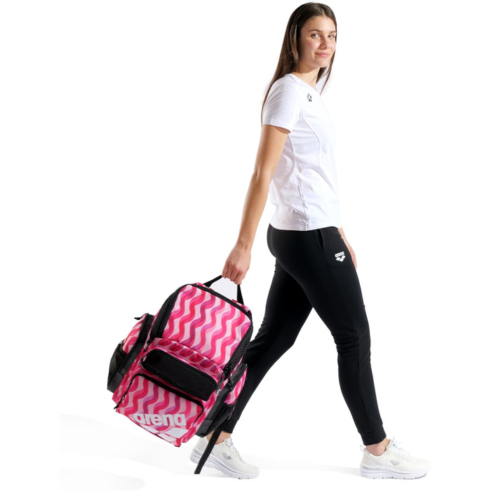 Рюкзак для басейну Arena One Go 45L Ripple Рожевий