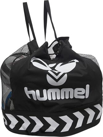 Сумка для м'ячів hummel Core Ball, для футболу, розмір L, чорна, для дорослих