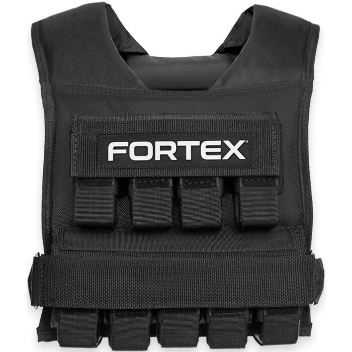 Утяжелитель Fortex 10-20 кг знімними вантажами | Жилет для фітнесу та тренувань