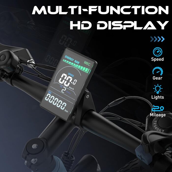 Електровелосипед HITWAY 27.5'' для міста і гір, 250W, 36В 12Аг знімний акумулятор, 7-швидкостей, для дорослих, запас ходу 45-80 км