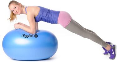 Гімнастичний м'яч PEZZI Eggball MAXAFE 45 см, зелений, сидячий м'яч для фітнесу
