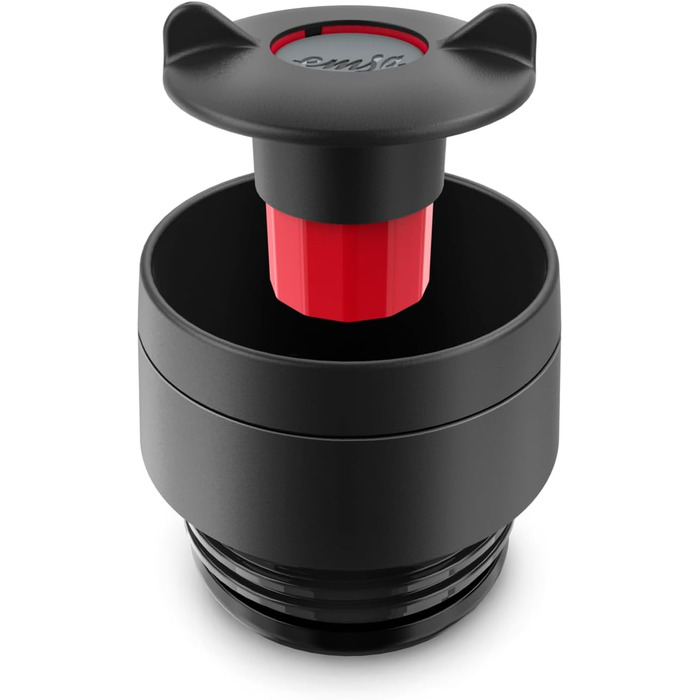 Термокухоль Emsa Classic N2023850, 0.5 л, нержавіюча сталь, з гвинтовою кришкою та напивом 360°, Petrol Blue