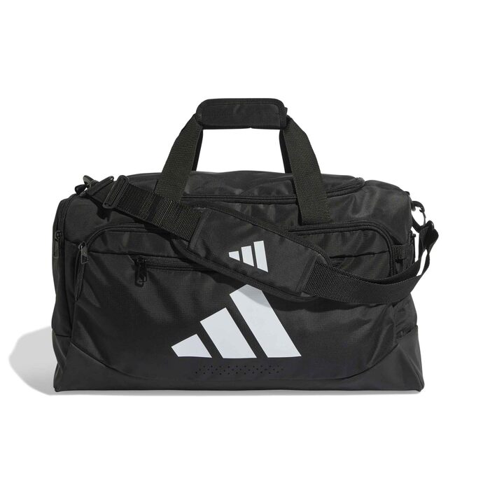 Спортивна сумка adidas Unisex Training Defender Duffle Bag Small, чорна з білим