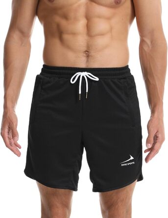 Спортивна сумка для чоловіків, фітнесу, тренувань у залі з блискавкою, темно-синій колір / з петлею для рушника (M, чорний / з петлею для рушника)