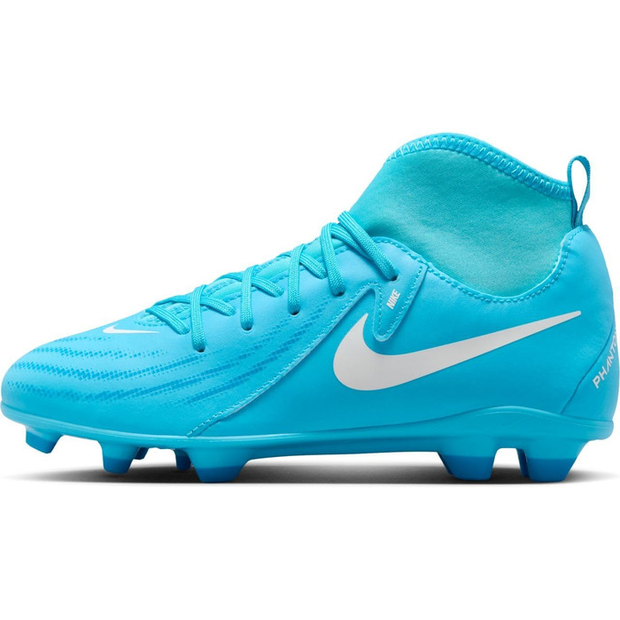 Дитячі футбольні бутси Nike Phantom Luna Ii Club FG/MG (32 EU, Blue Fury White)