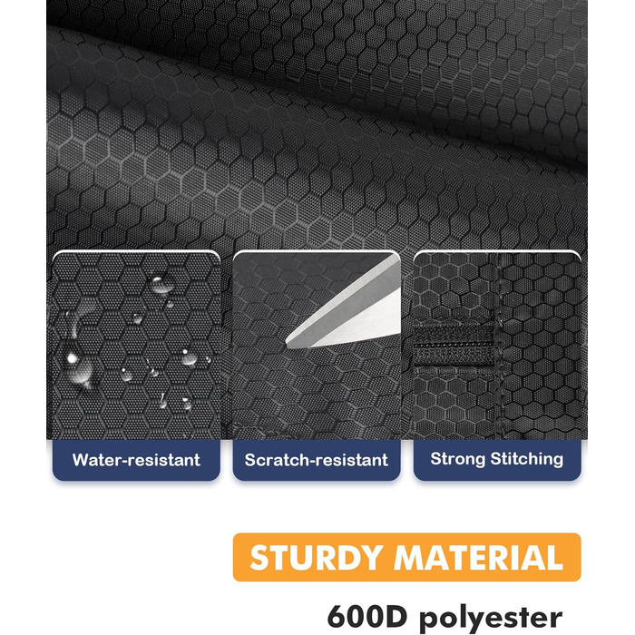 Чохол для більярдного кия, 10 x 13 см, з кількома кишенями, для 4 київ, 5 аксесуарів, з підкладкою, м'який та міцний, з регульованими плечовими ременями, чорний (для чоловіків та жінок)