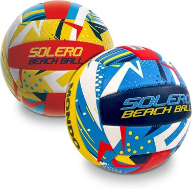 М'яч для волейболу Mondo Toys Solero, розмір 5, з ПВХ, Soft Touch, для пляжного волейболу