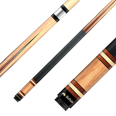 Професійний кий для більярда Winsport Buffalo Ultimate-Serie BU, 147 см, діаметр 12,75 мм, лляна обмотка (BU-5)