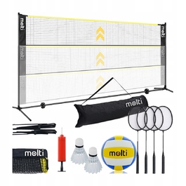 Універсальний набір 3в1 Molti: сітка для волейболу, бадмінтона та тенісу (3,06 м x 0,71 м)