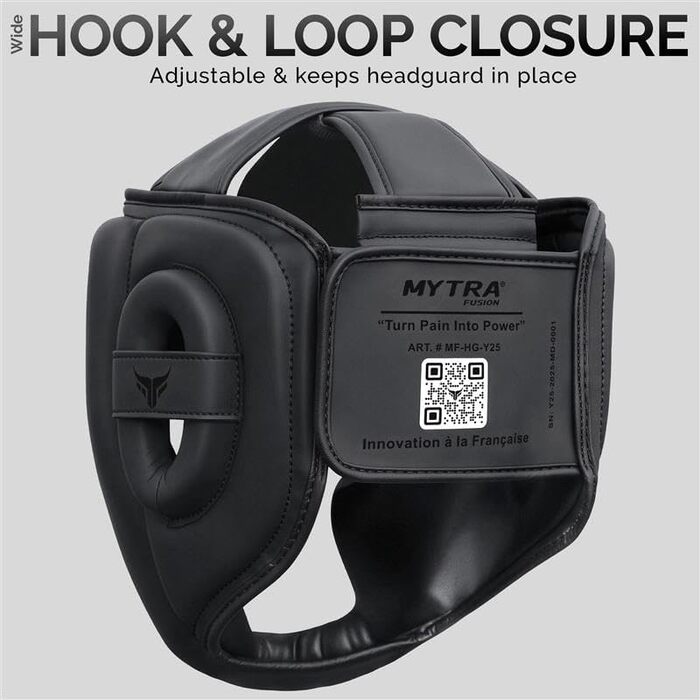 Захист голови для чоловіків та жінок — повний захист обличчя для спарингу з захистом скронь, чола та вух, регульована посадка для MMA, Муай Тай та кікбоксингу