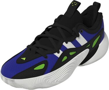 Баскетбольні кросівки Adidas Trae Unlimited (38 EU, блакитний, чорний, білий)