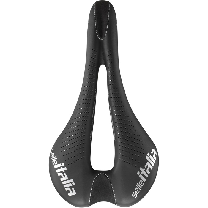 Велосипедне сідло Selle Italia Max SLR Boost Gravel X-Cross Gel SuperFlow Hi-Viz, зручне гелеве сідло для МТБ та шосейних велосипедів, чорне, розмір L, унісекс