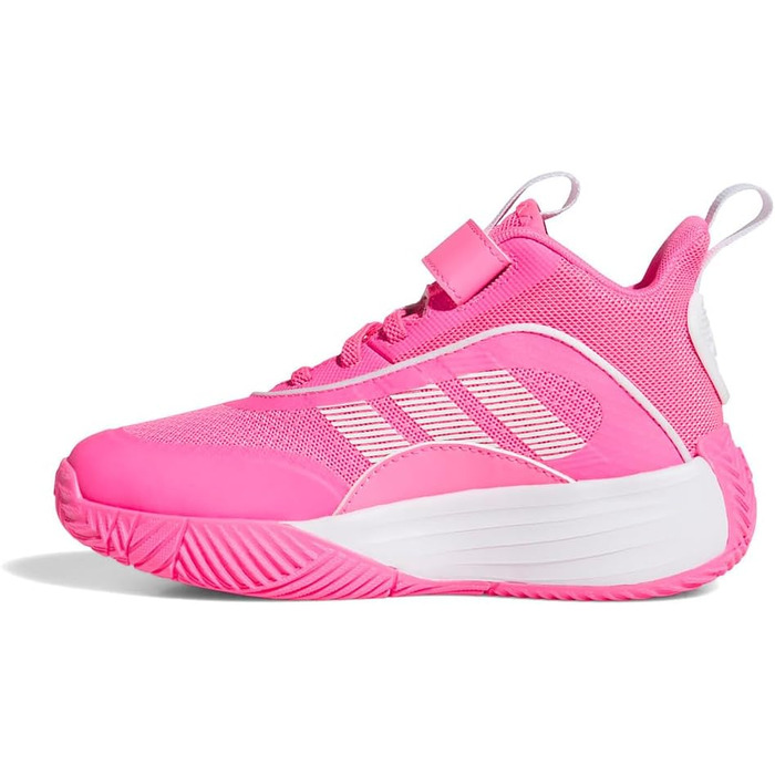 Дитячі баскетбольні кросівки adidas Ownthegame 3.0 (31 EU, рожевий, білий)