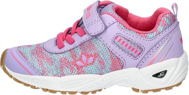 Дитячі спортивні залатені кросівки Lico Barney (41 EU, фіолетово-рожево-блакитні)