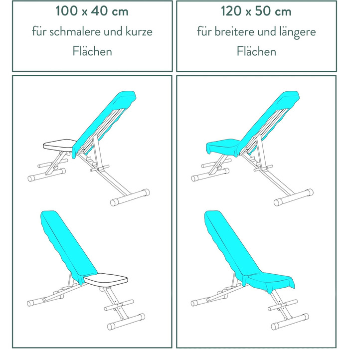 Рушник для фітнесу PEAQUE з кишенею на блискавці | Мікрофібра з фротте-структурою | Спортивний рушник для тренажерного залу | М'який, швидковисихаючий (120 x 50 см)