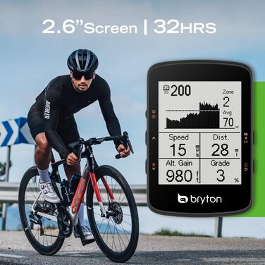 Велокомп'ютер Bryton Rider 460 GPS з LCD 2,6