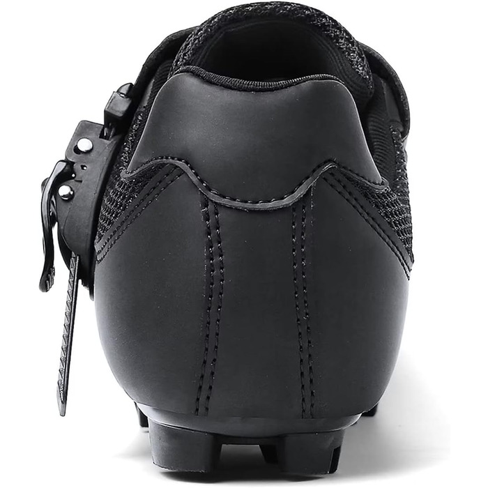 Велосипедні черевики Mountain для чоловіків та жінок, MTB, SPD, для гірського велосипеда, з пряжкою, зелені (40 EU, C Чорний Червоний)