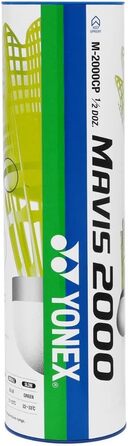 Бадмінтонні волани YONEX Mavis 2000 Nylon - жовті