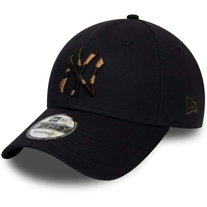 Кепка New Era New York Yankees 9Forty Adjustable Camo Infill, Синій, Універсальний розмір
