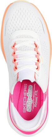 Жіночі кросівки Skechers D'lux Vapor Evening Glow, білі, багатокольорові, 35 EU