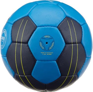 Гандбольний м'яч Kempa Match-X Omni Profile, синій, розмір 2