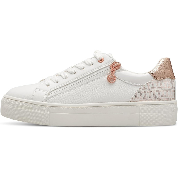 Кросівки жіночі Tamaris Low-Top, рожево-золотисті, з устілкою 39 EU