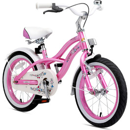 Дитячий велосипед BIKESTAR Cruiser 16 дюймів для хлопчиків і дівчаток від 4-5 років