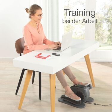 Міні-еліптичний тренажер MaxVitalis: компактний велотренажер для дому та офісу з комп'ютером та 3 програмами