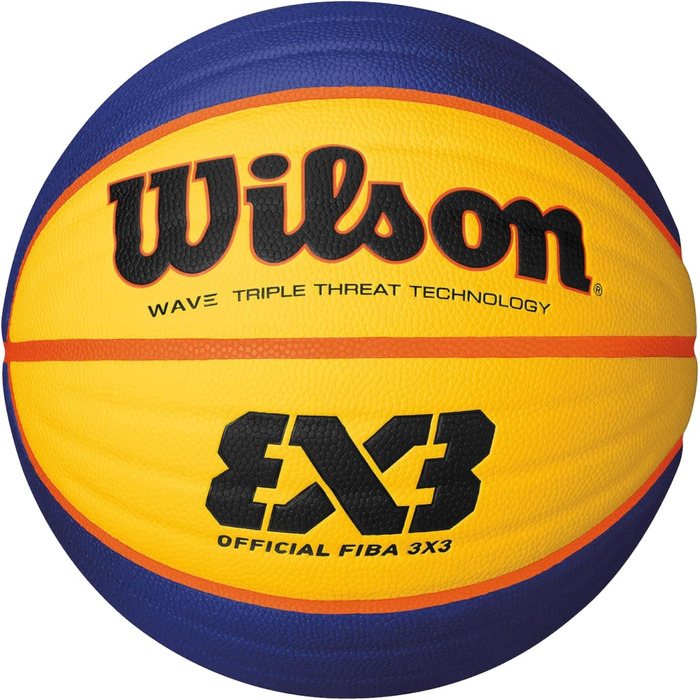 М'яч для баскетболу Wilson FIBA 3x3 Mini Rubber, унісекс, для дорослих