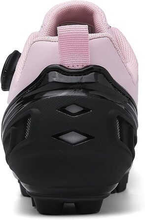 NGARY Велосипедні черевики MTB для жінок, дихаючі черевики для гірського велосипеда, сумісні з SPD 2 болти з клітами, черевики для велоспорту на відкритому повітрі, розмір 40 EU