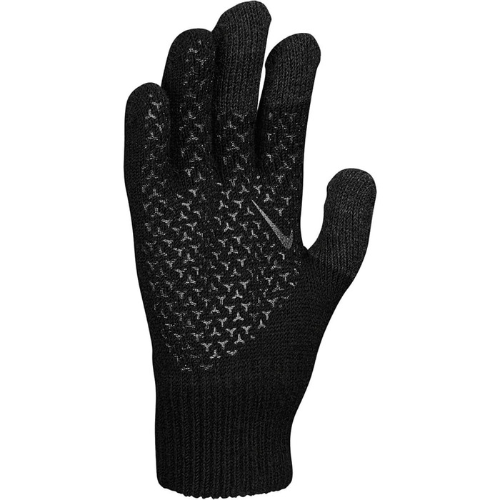 Чоловічі рукавички Nike Tech Knit з технологією Grip, чорно-білі, L/XL, 9317-27