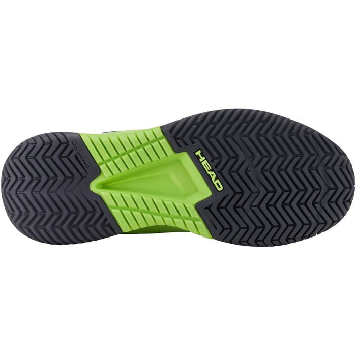 Тенісні кросівки HEAD Sprint Pro 4.0 Junior, 38 EU, кольори: лайм та темно-синій