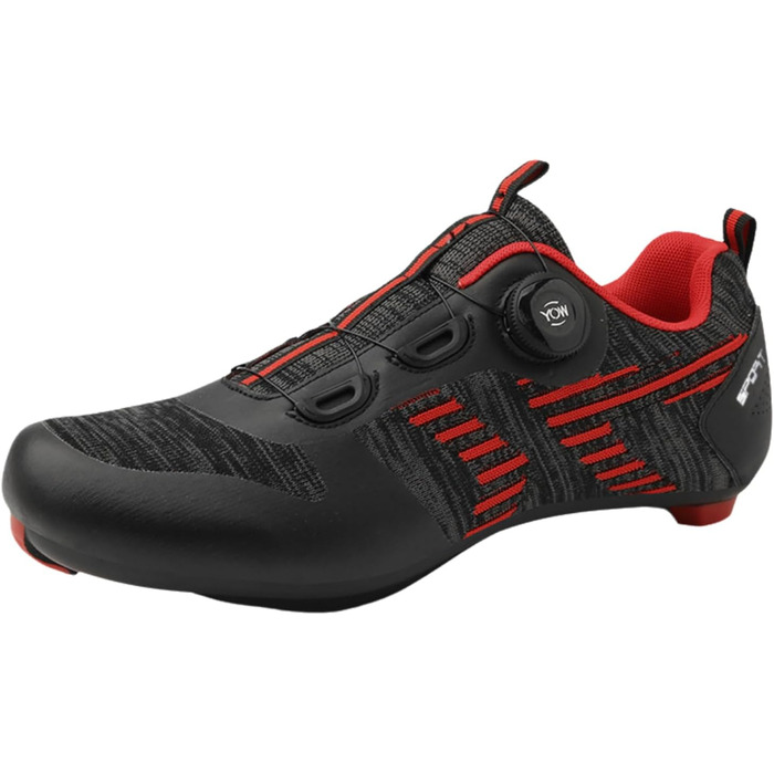 Чоловічі велотуфлі для шосе та MTB (Black-rubber, 39 EU)