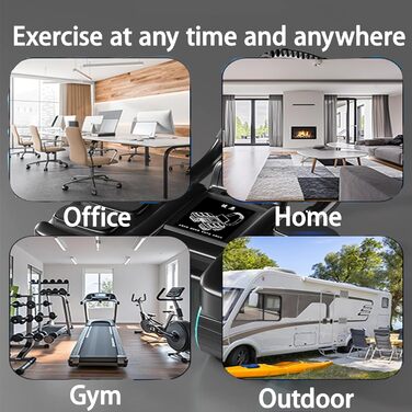 Аб'ютер (Ab Roller) для пресу з наколінником, автоматичний, 6 упорів для ліктів, 4 колеса, тренажер для пресу для дому