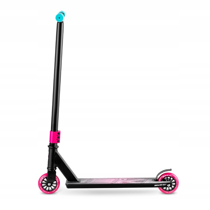Трюковий самокат SOKE GO! ABEC-9 100мм Stunt, багатоколірний