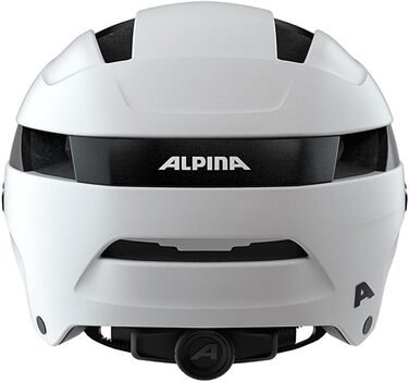 Шолом Alpina White Matt 55-59 см, білий матовий, для велосипеда