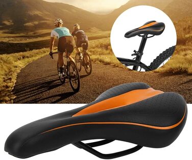 Велосидіння Ejoyous для гірського велосипеда (MTB) чоловіче та жіноче, гелеве, з отвором, амортизоване для шосе та туризму