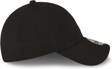 Кепка New Era 9Forty з регульованим розміром, чорна - кепка-бейсболка з вигнутим козирком, логотип команди, серії A, Premier League