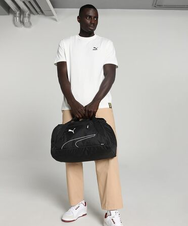 Сумка спортивна PUMA Fundamentals S, для тренувань, чорна