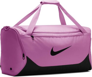 Спортивна сумка Nike Brasilia M - X Duffel для чоловіків, Світло-малиновий/Чорний/Білий