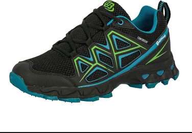 Черевики трекінгові та для ходьби Brütting Power Unisex, 42 EU, Чорний, Petrol, Зелений