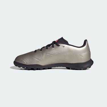 Кросівки для футболу adidas Predator 24 League Turf (38 2/3 EU, сіро-чорний)