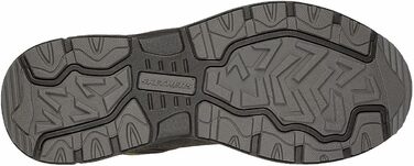 Чоловічі кросівки Skechers Oak Canyon Consistent Winne з технологією Hands Free, розмір 42.5 EU, штучний нубук, коричневий декор